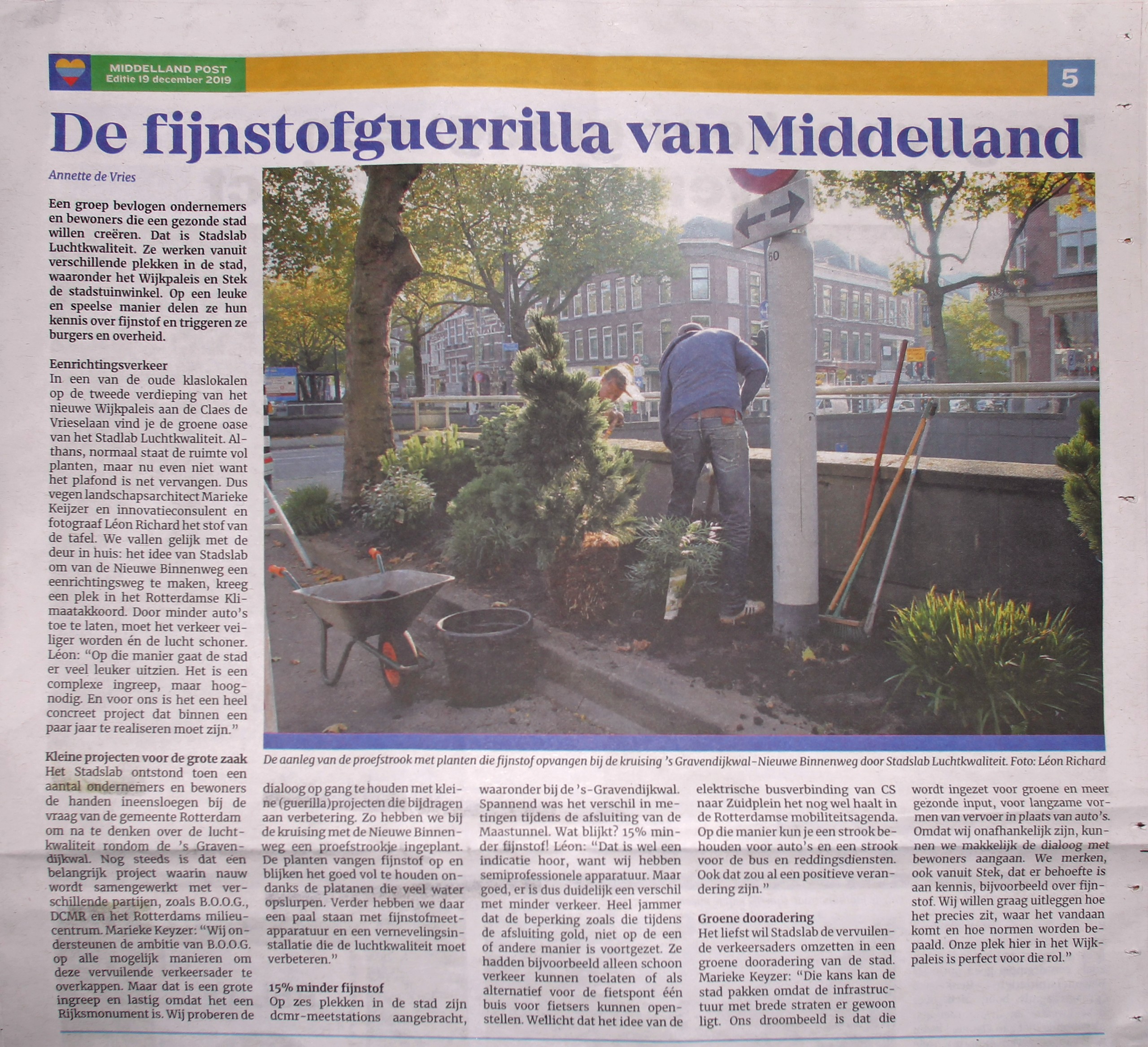 Artikel Middeland Post 19-12-2019